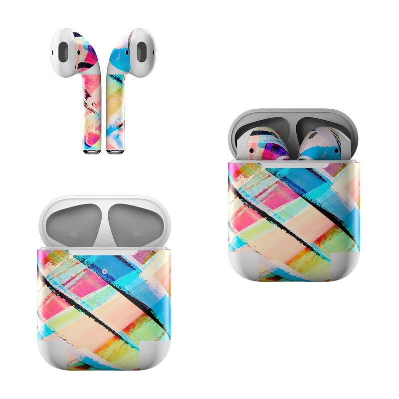 Check Stripe - Apple AirPods Skin