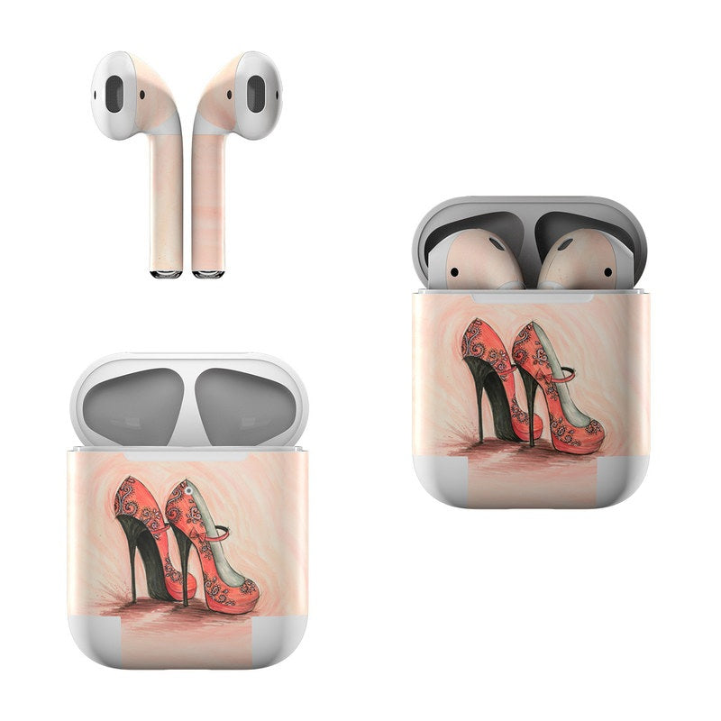 Coral Shoes - Apple AirPods Skin