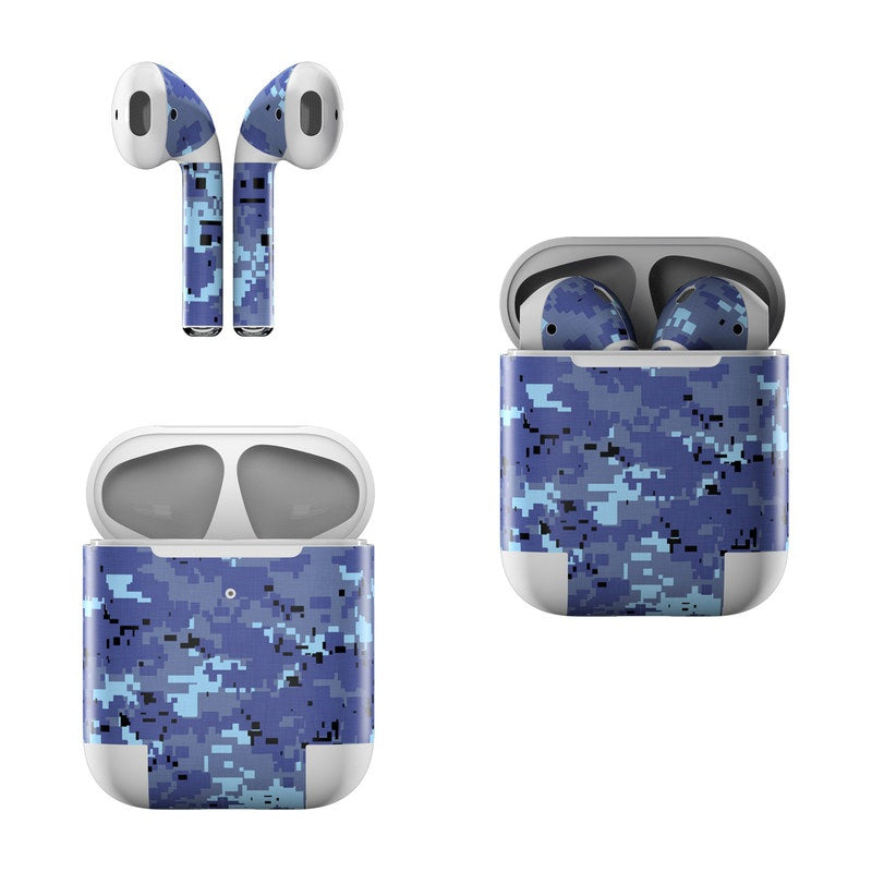 Digital Sky Camo - Apple AirPods Skin