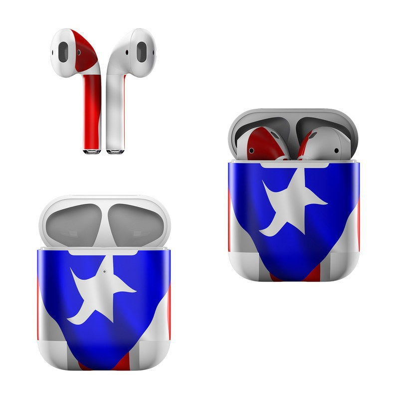 Puerto Rican Flag - Apple AirPods Skin