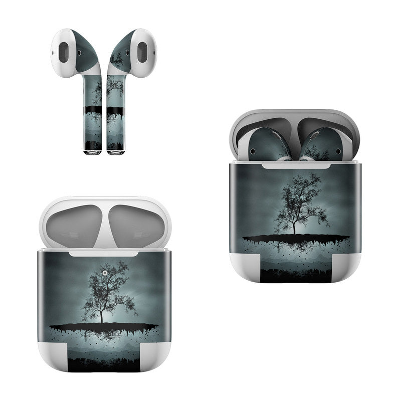Flying Tree Black - Apple AirPods Skin
