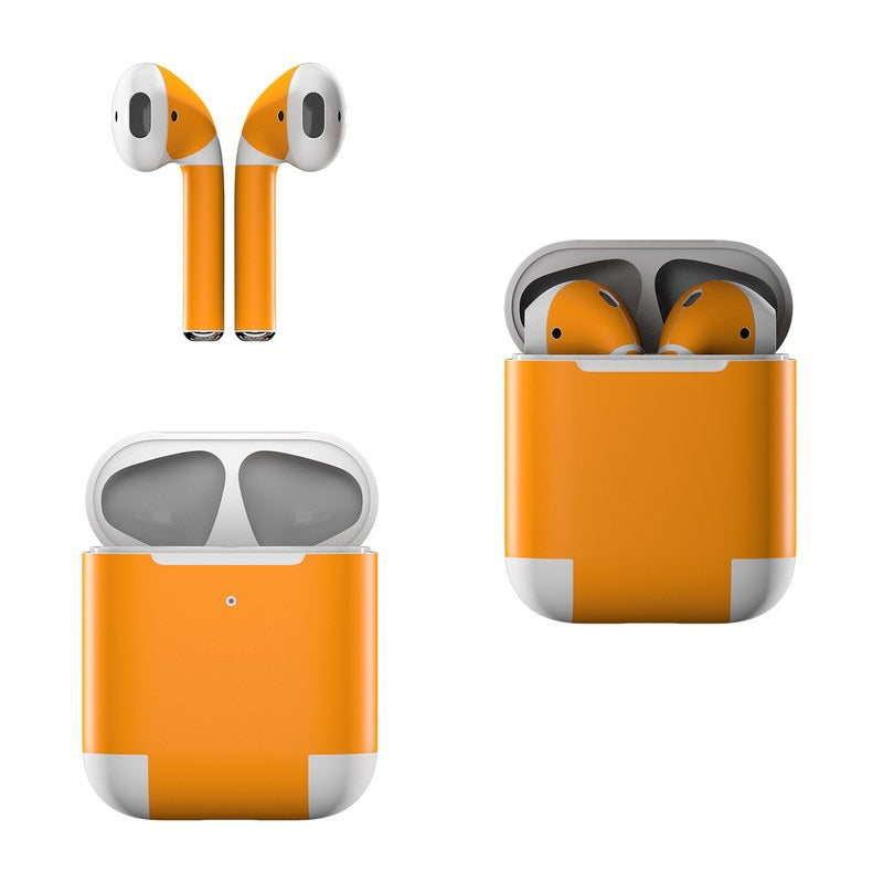 Solid State Orange - Apple AirPods Skin