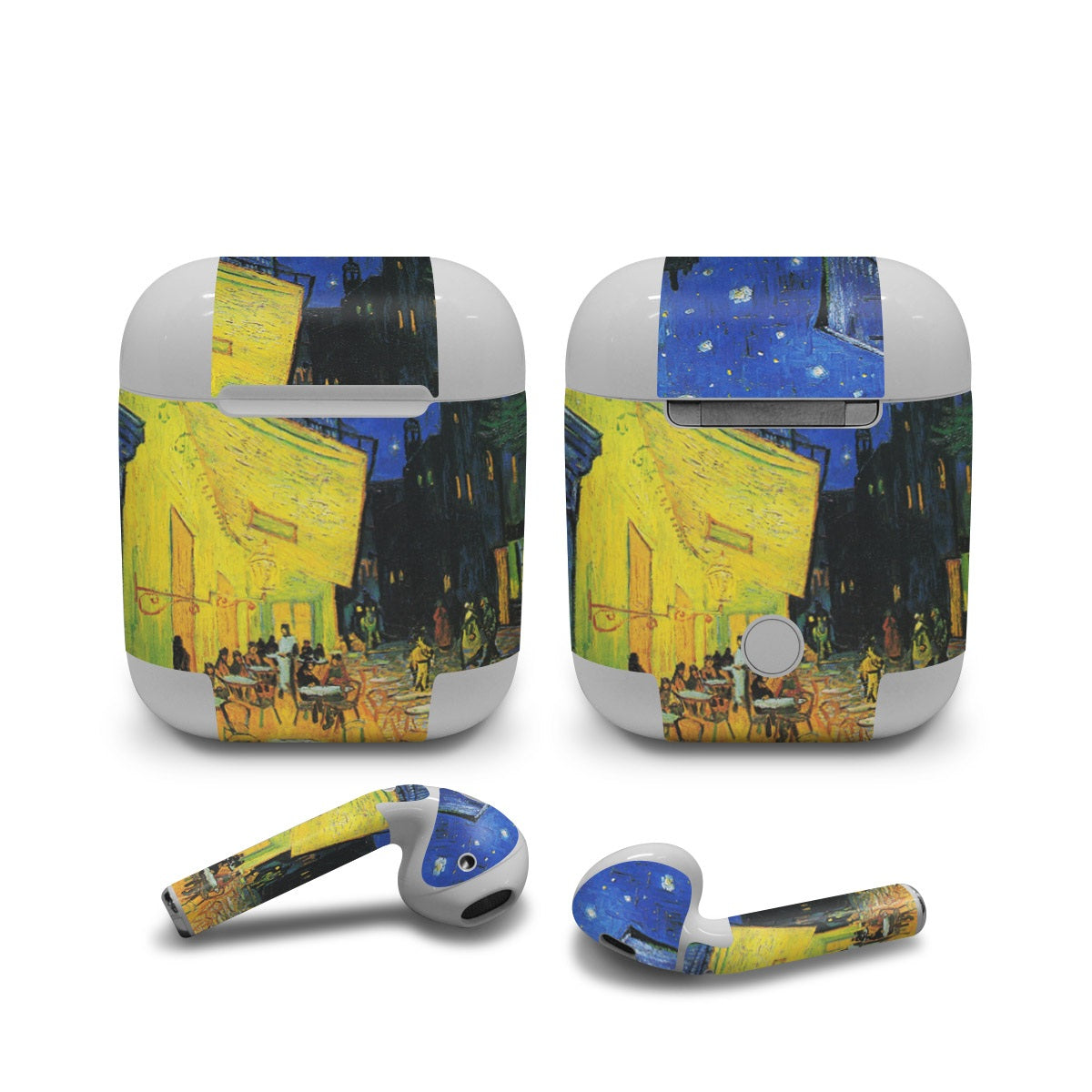 Cafe Terrace At Night - Apple AirPods Skin