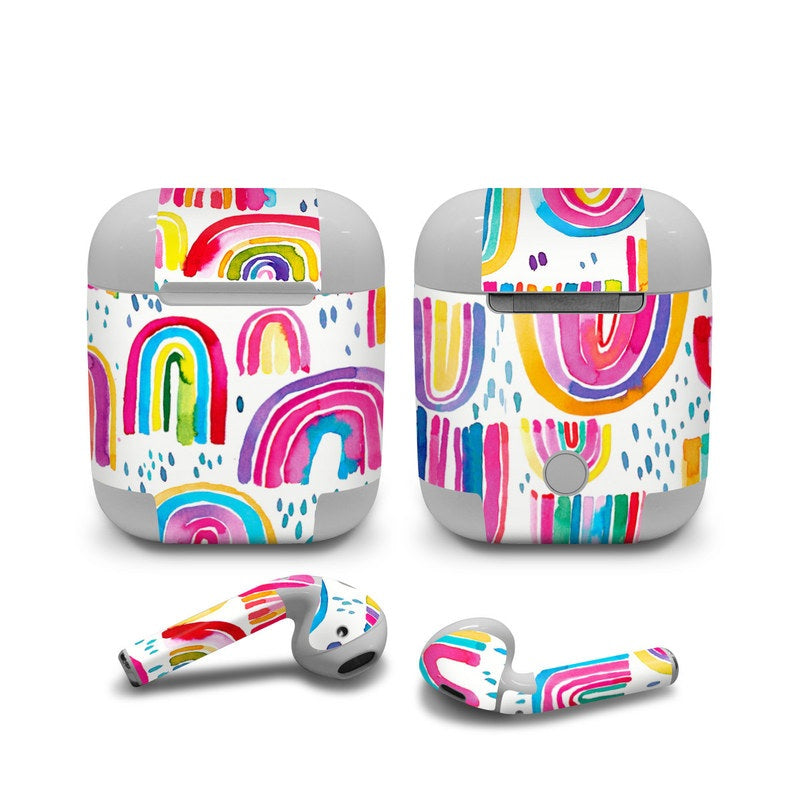 Watercolor Rainbows - Apple AirPods Skin