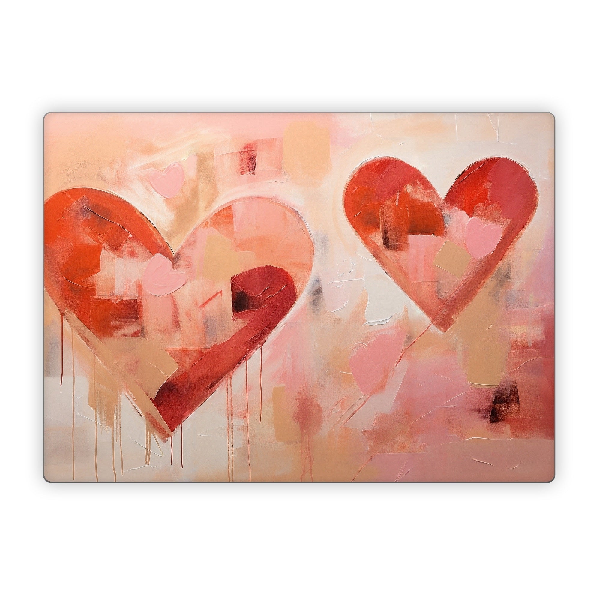 AbEx Hearts - Microsoft Surface Laptop Skin - Seasonal Transformations - DecalGirl