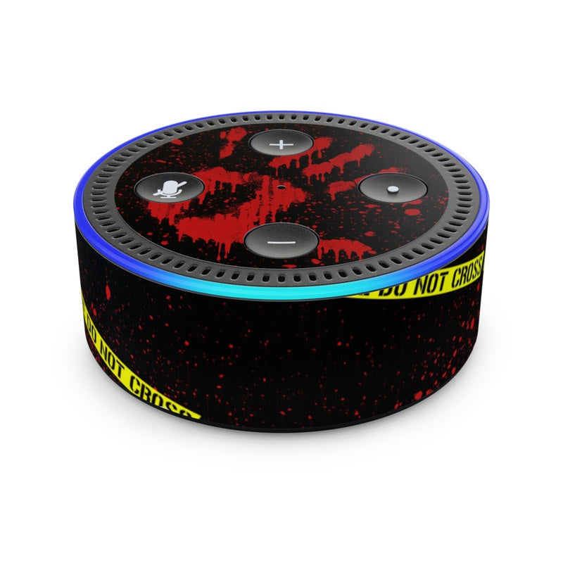 Crime Scene - Amazon Echo Dot (2nd Gen) Skin