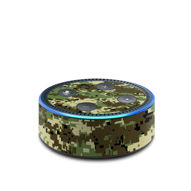 Digital Woodland Camo - Amazon Echo Dot (2nd Gen) Skin