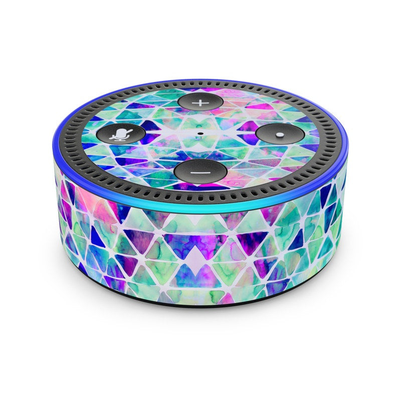 Pastel Triangle - Amazon Echo Dot (2nd Gen) Skin