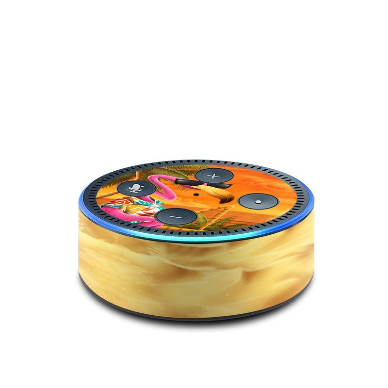 Sunset Flamingo - Amazon Echo Dot (2nd Gen) Skin