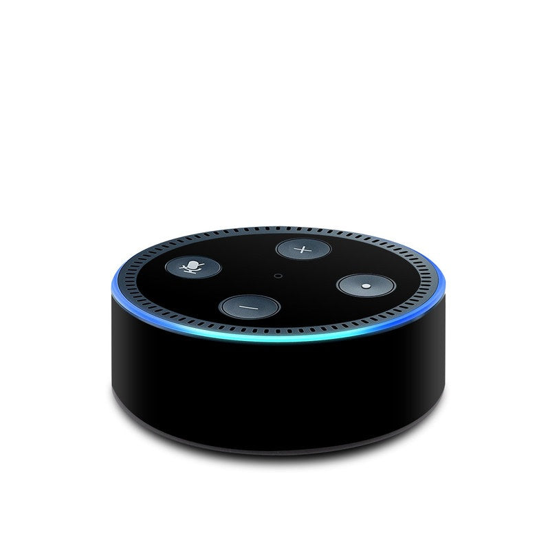 Solid State Black - Amazon Echo Dot (2nd Gen) Skin