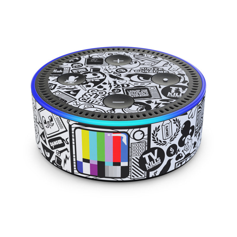 TV Kills Everything - Amazon Echo Dot (2nd Gen) Skin