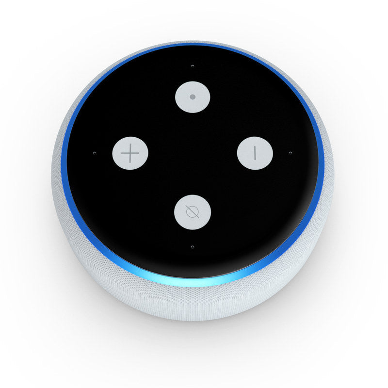 Solid State Black - Amazon Echo Dot (3rd Gen) Skin