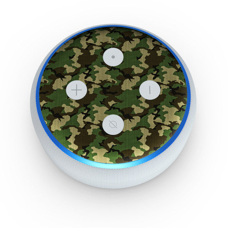 Woodland Camo - Amazon Echo Dot (3rd Gen) Skin