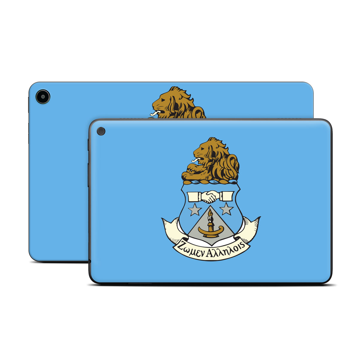 Alpha Delta Pi Crest Adelphean Blue - Amazon Fire Skin