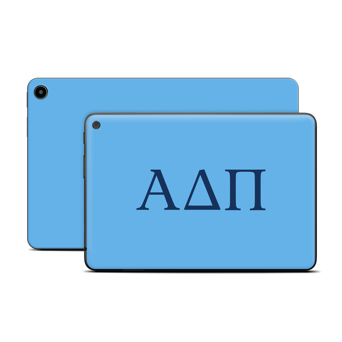 Alpha Delta Pi Greek Letters Adelphean Blue - Amazon Fire Skin