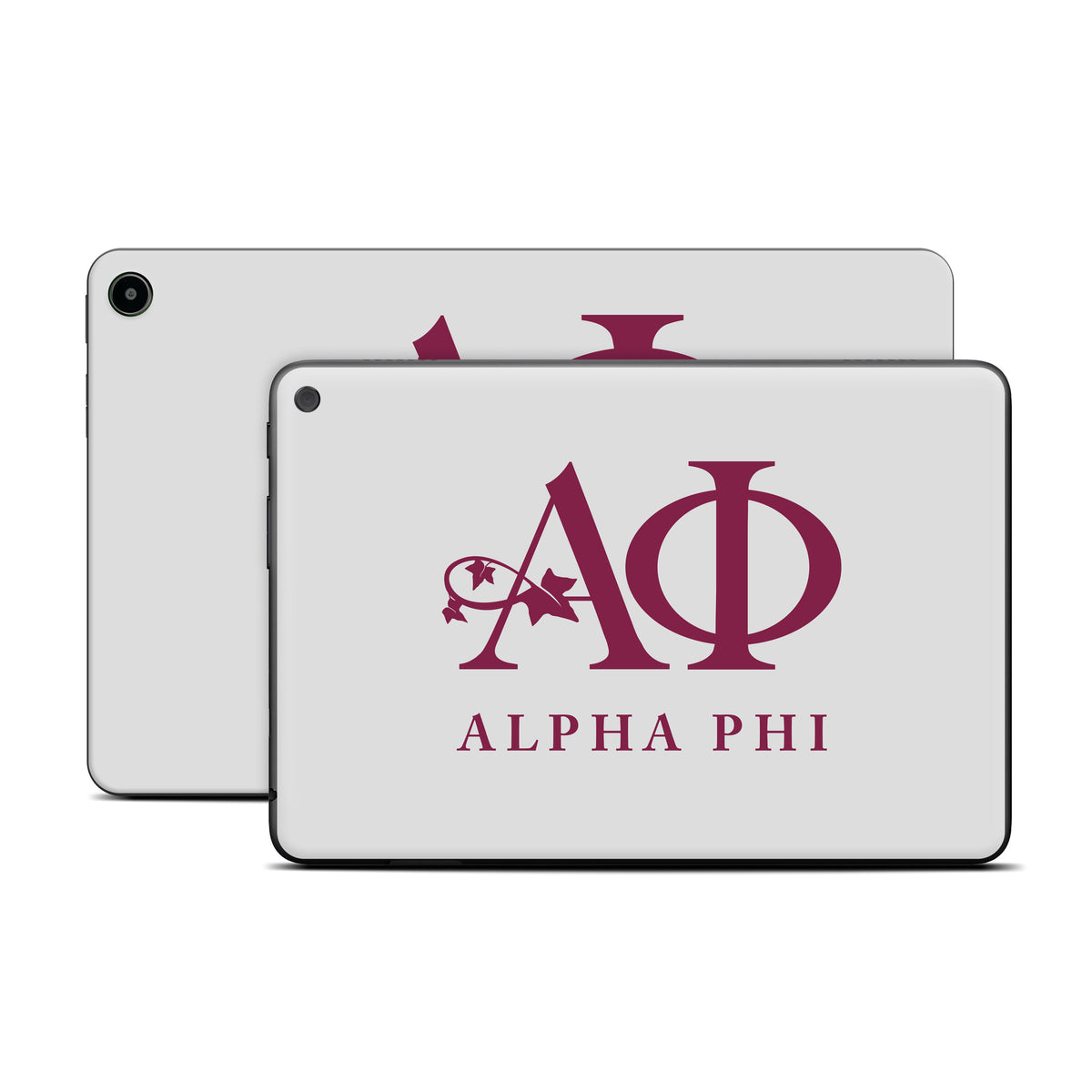 Alpha Phi Silver - Amazon Fire Skin