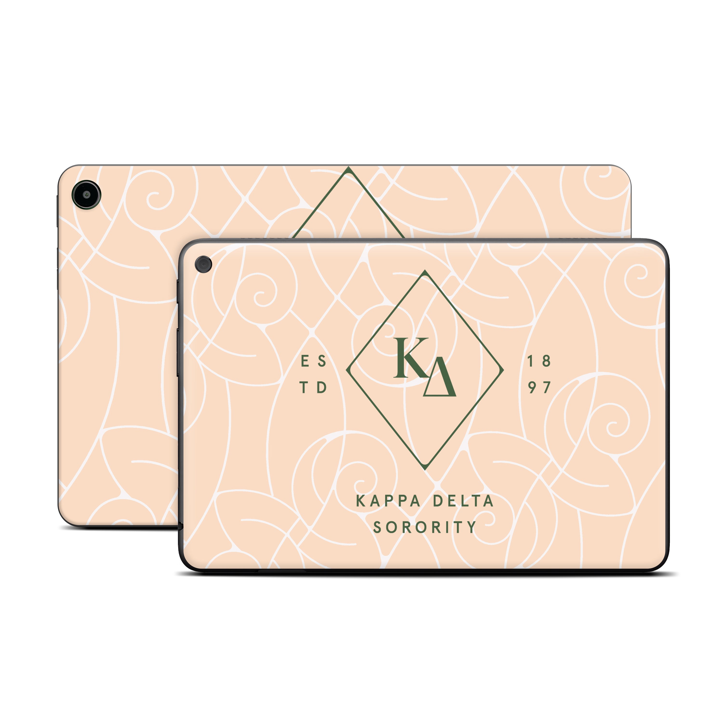 Kappa Delta Diamond Nautilus Waves - Amazon Fire Skin