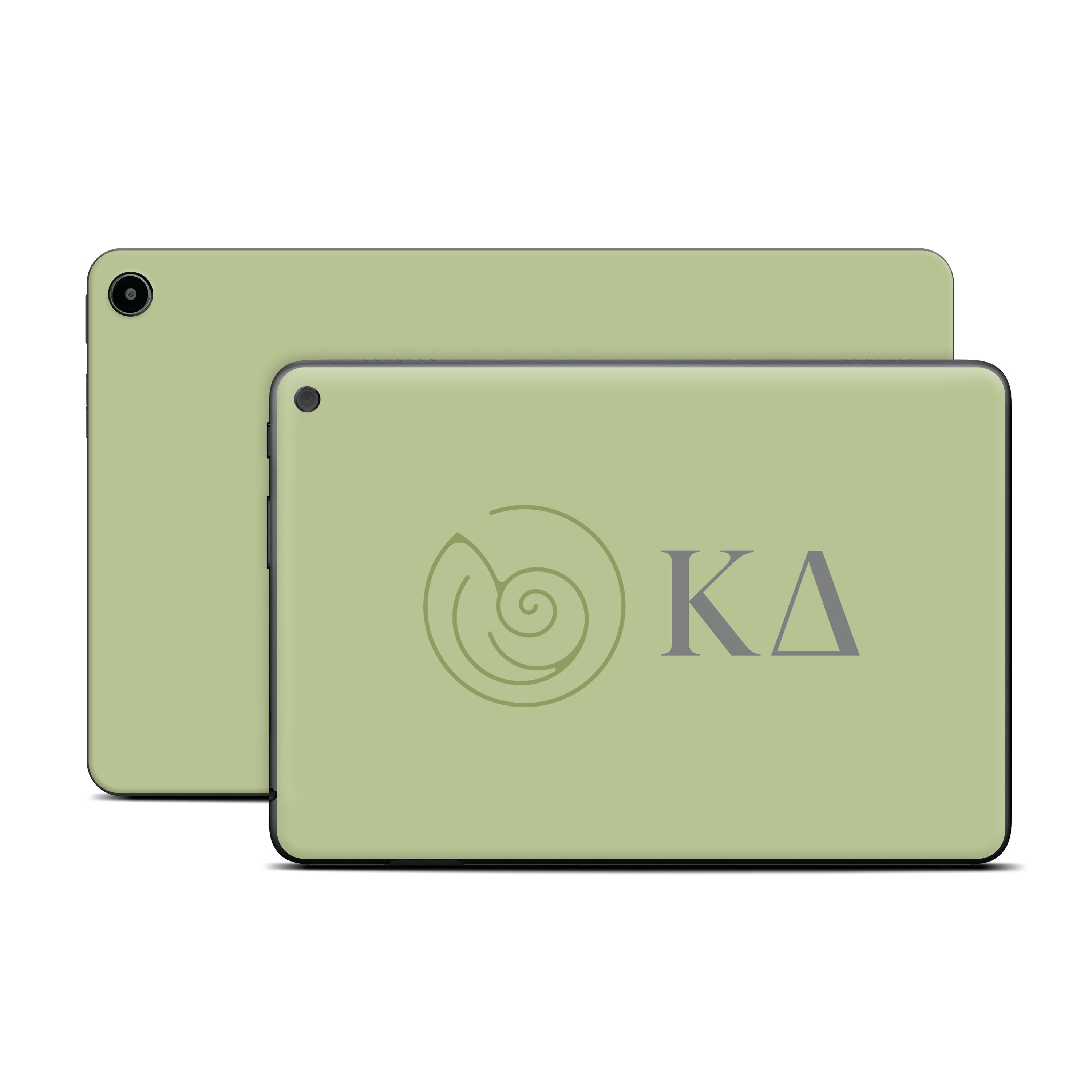 Kappa Delta Greek Letters Light Olive - Amazon Fire Skin