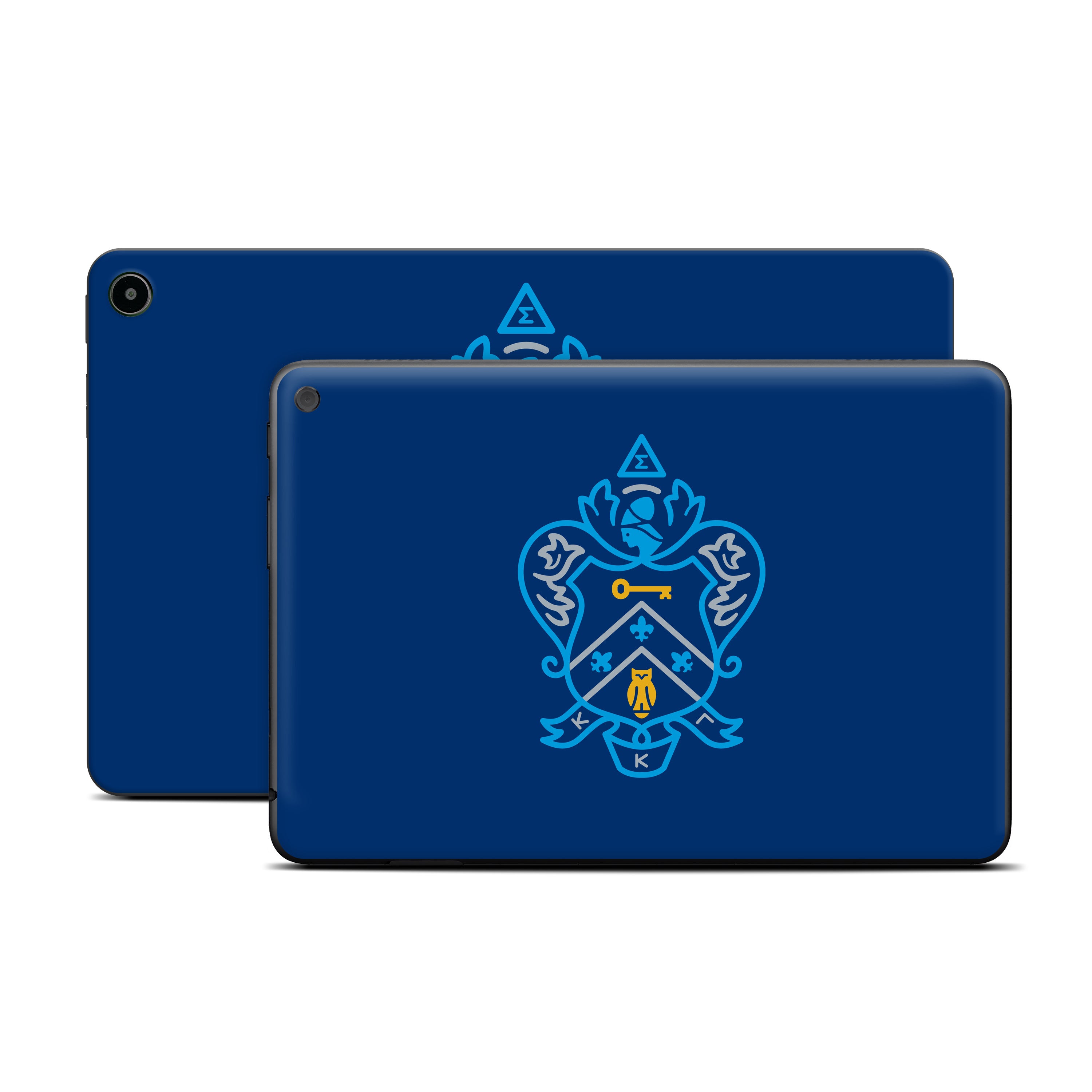 Kappa Kappa Gamma Coat of Arms Kappa Blue - Amazon Fire Skin