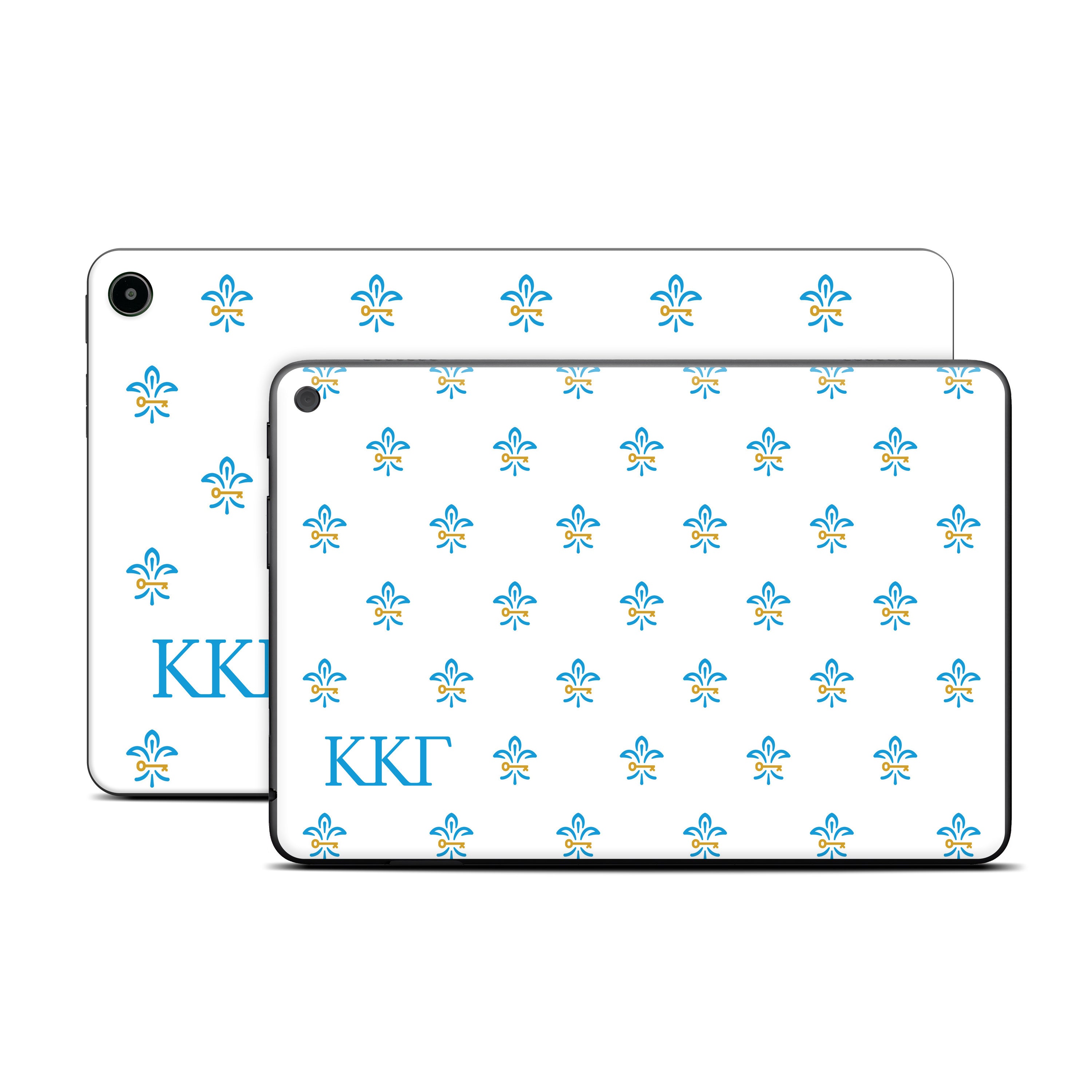 Kappa Kappa Gamma Fleur De Key Pattern White - Amazon Fire Skin