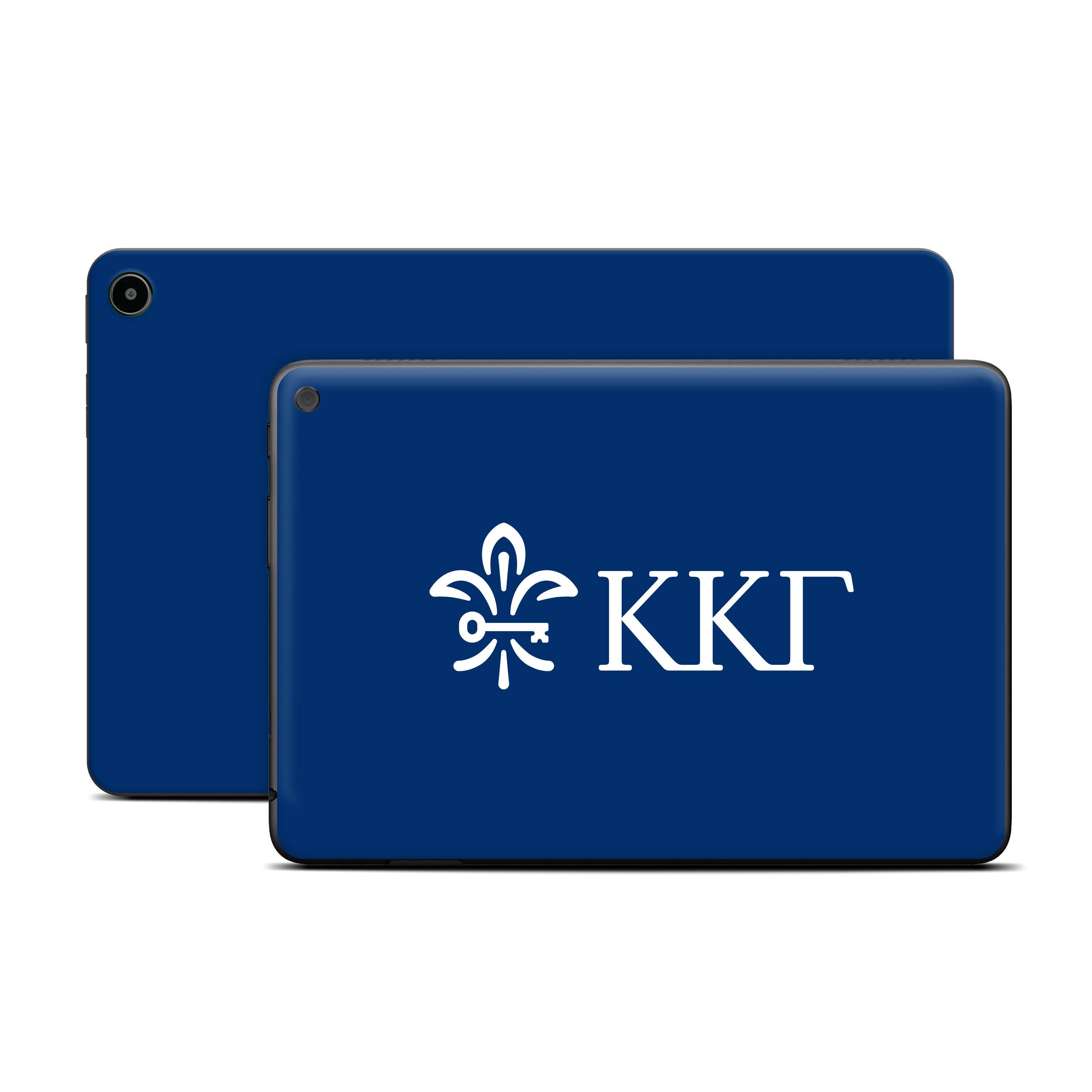Kappa Kappa Gamma Letterkey Horizontal Kappa Blue - Amazon Fire Skin