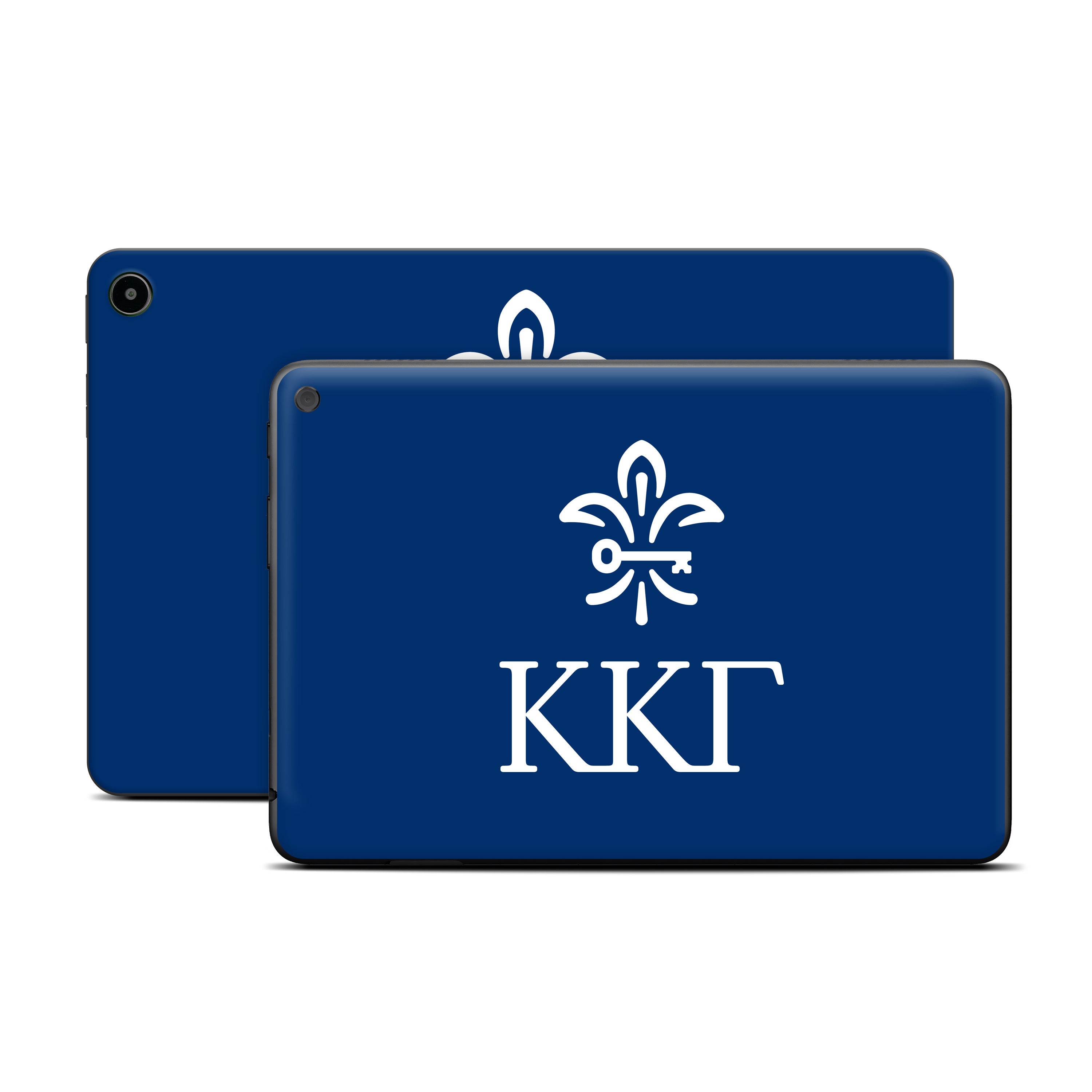 Kappa Kappa Gamma Letterkey Vertical Kappa Blue - Amazon Fire Skin