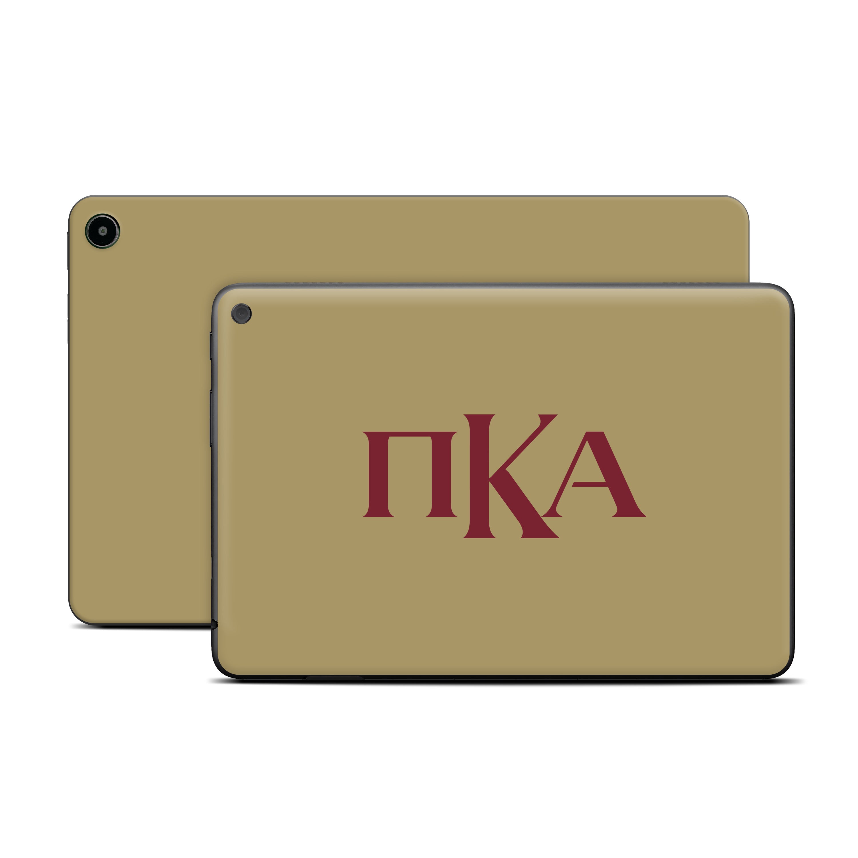 Pi Kappa Alpha Greek Letters Gold - Amazon Fire Skin