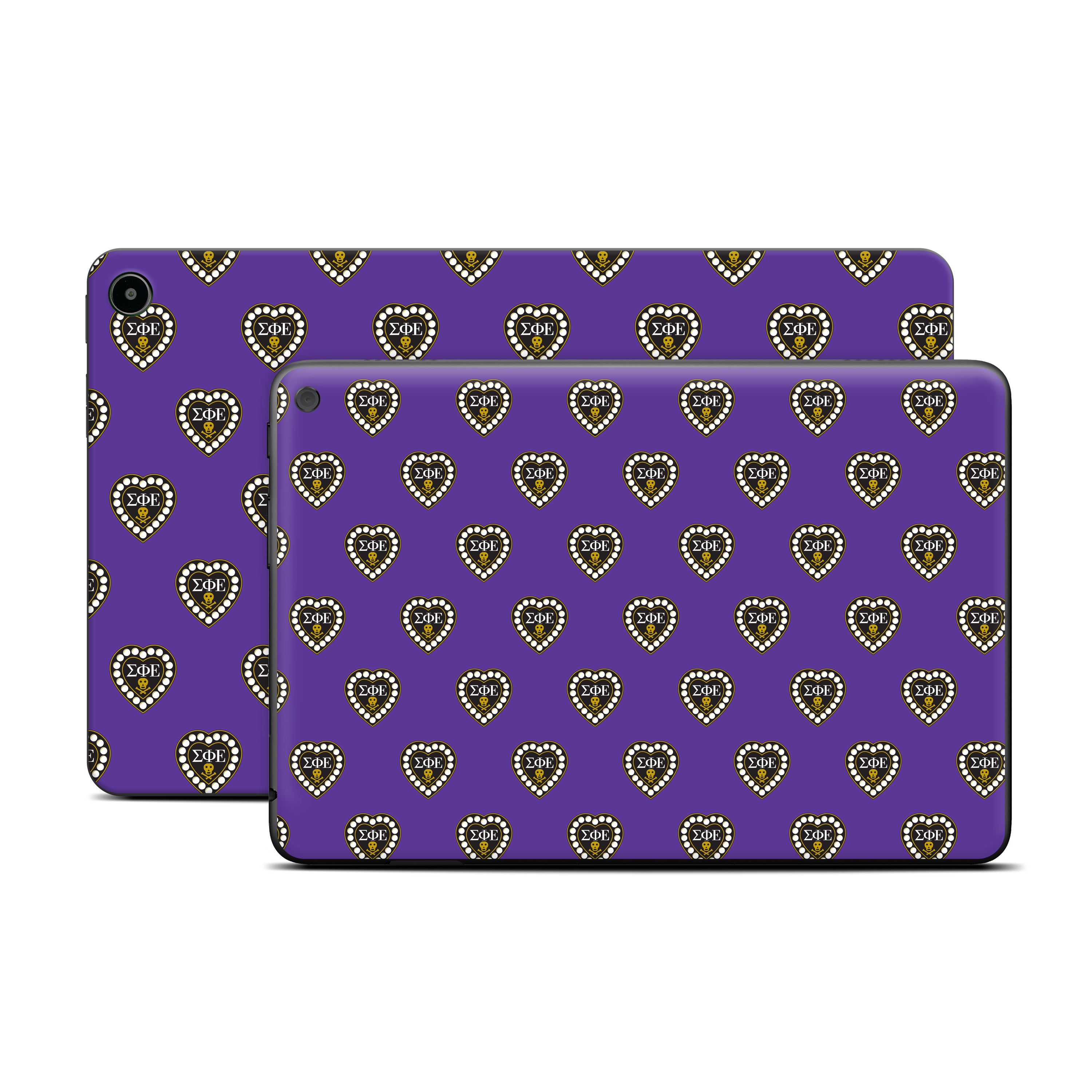 Sigma Phi Epsilon Badge Pattern Purple - Amazon Fire Skin
