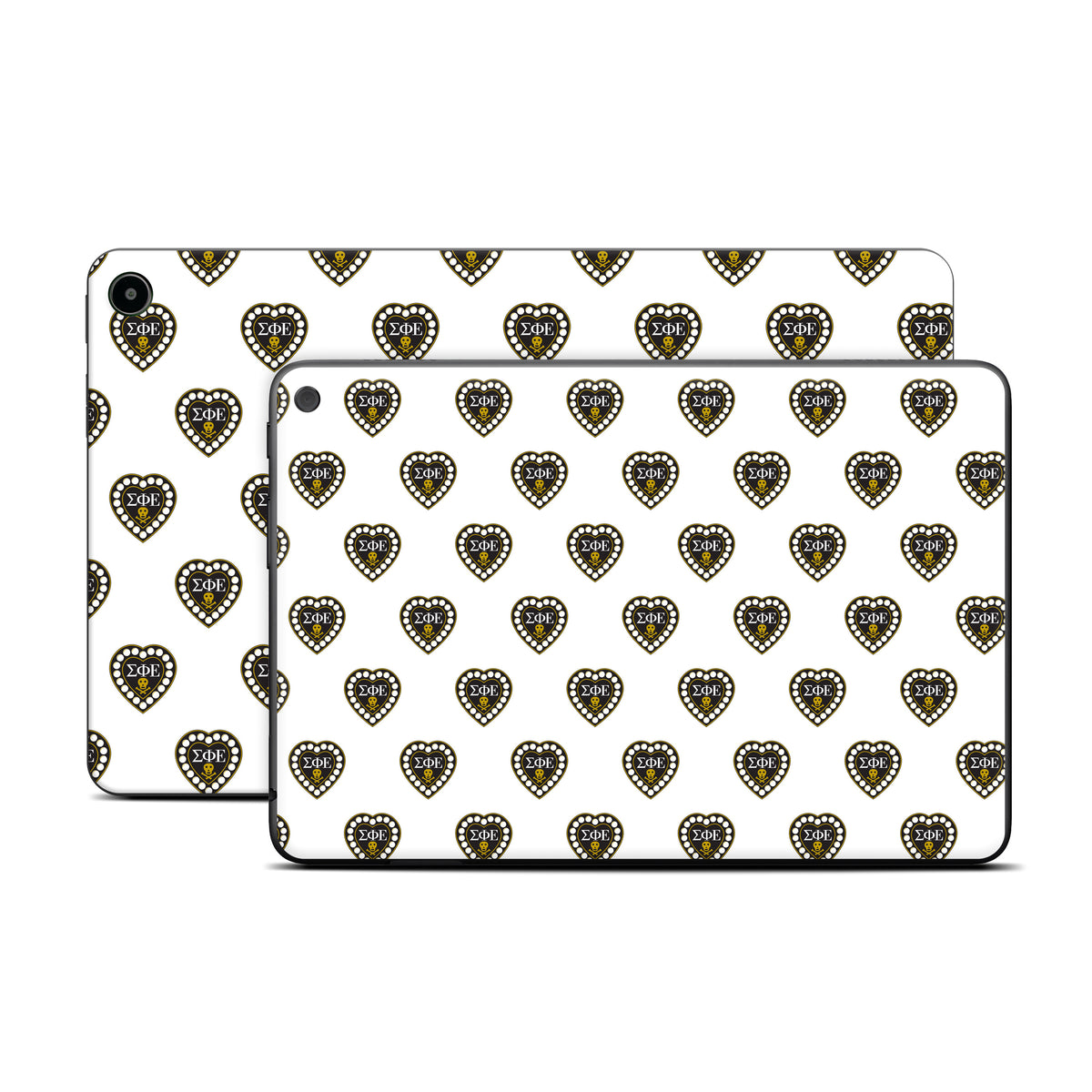 Sigma Phi Epsilon Badge Pattern White - Amazon Fire Skin