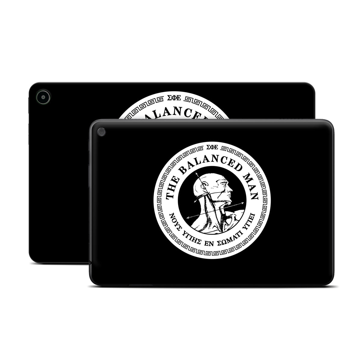 Sigma Phi Epsilon Balanced Man Black - Amazon Fire Skin