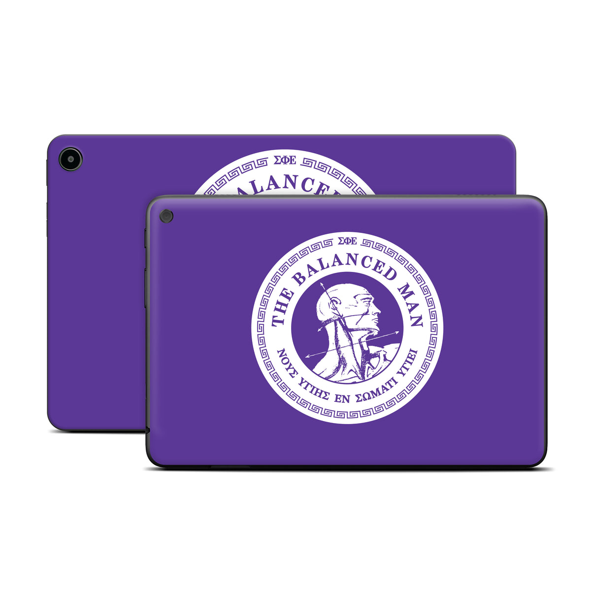 Sigma Phi Epsilon Balanced Man Purple - Amazon Fire Skin