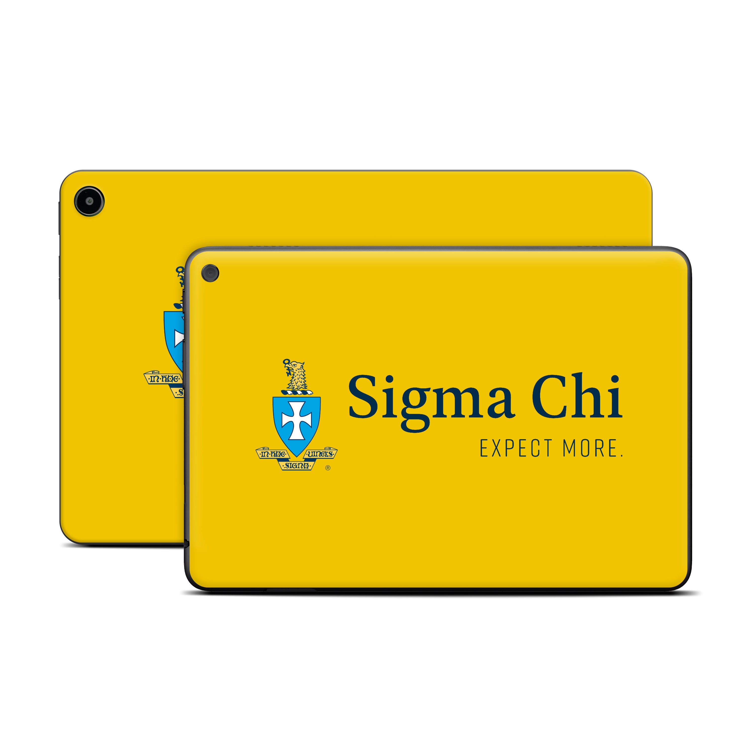 Sigma Chi Logo Gold - Amazon Fire Skin