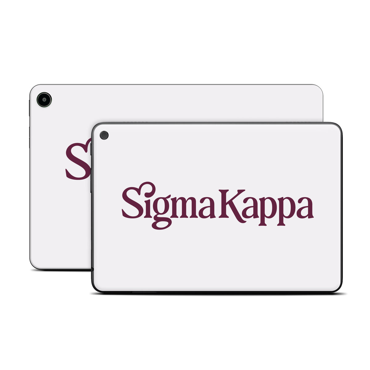 Sigma Kappa Primary Logo Mary Maroon on Dove Love - Amazon Fire Skin