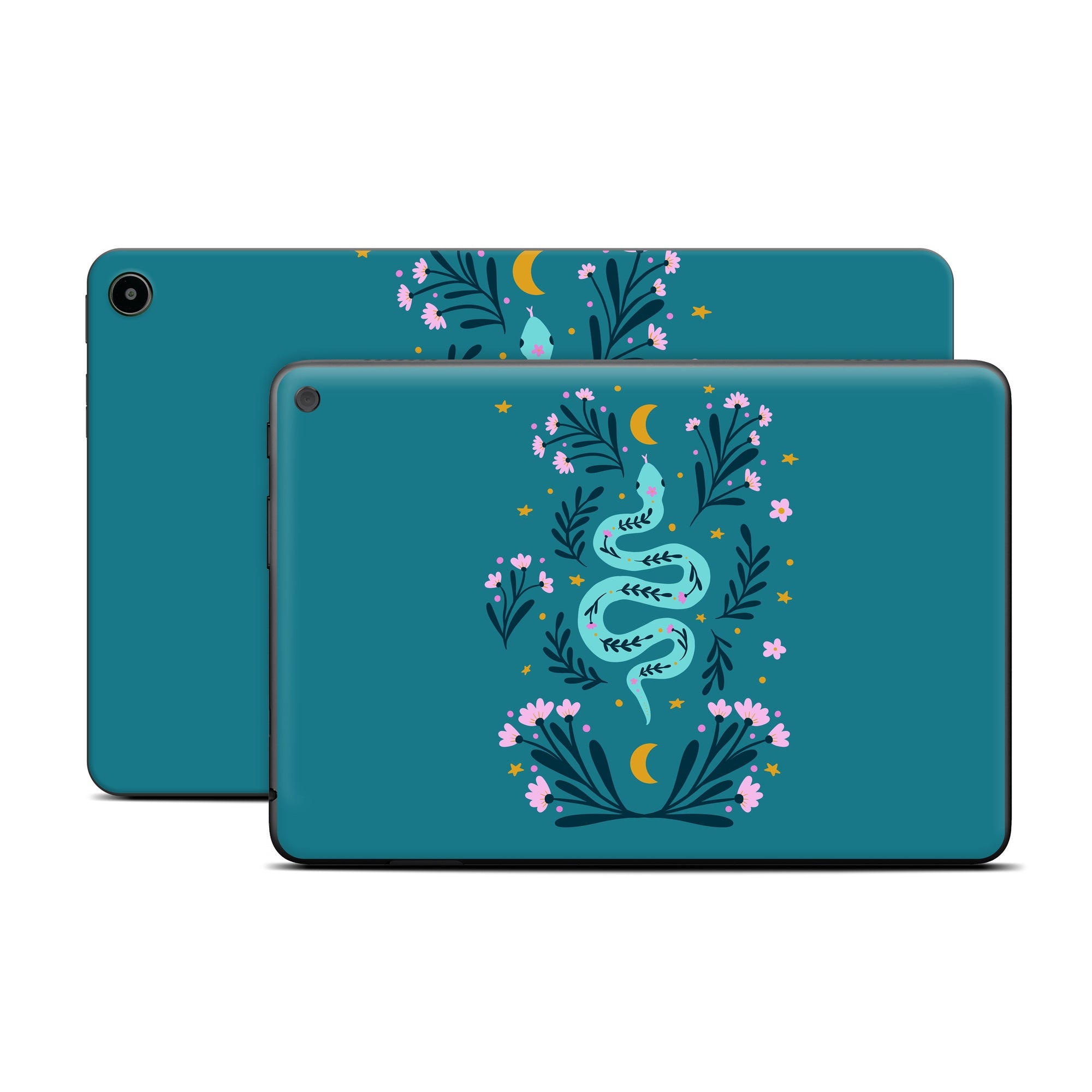 Snake and Flowers - Amazon Fire Skin