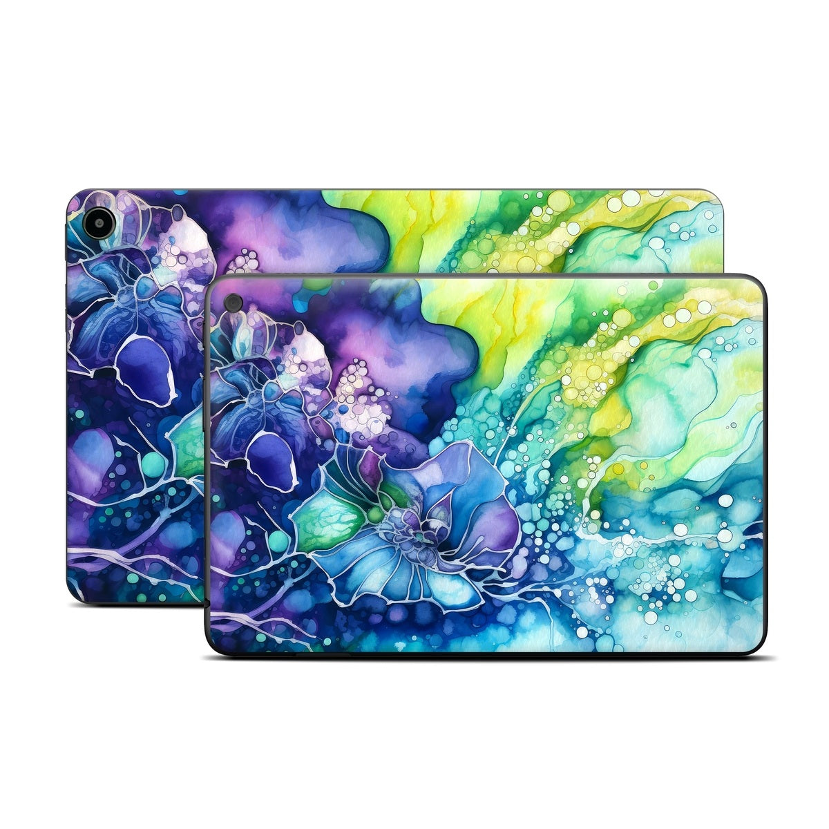 Watercolor Flora - Amazon Fire Skin