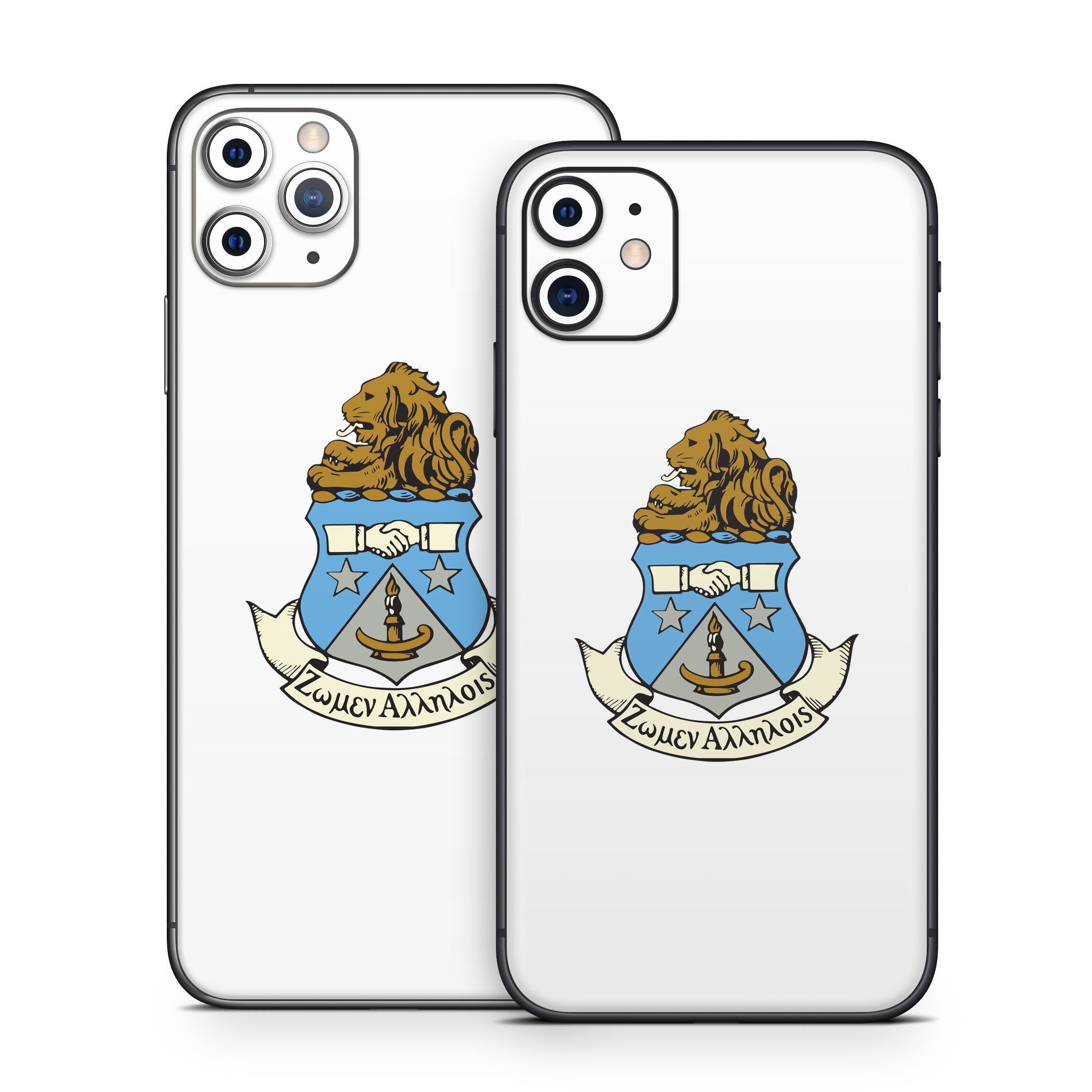 Alpha Delta Pi Crest White - Apple iPhone 11 Skin