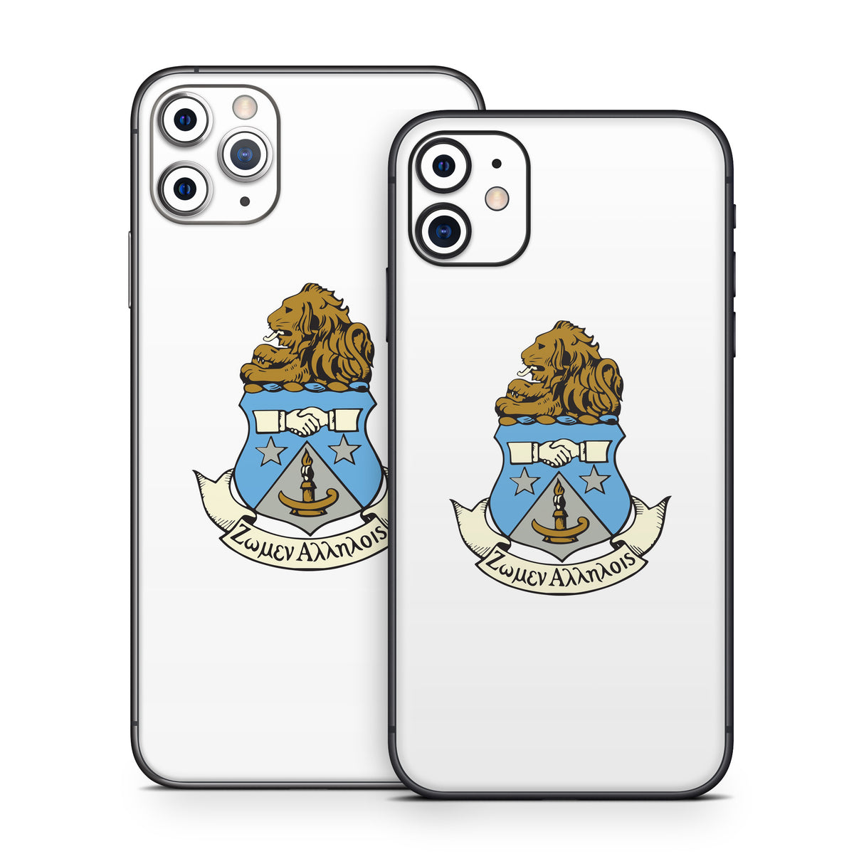 Alpha Delta Pi Crest White - Apple iPhone 11 Skin