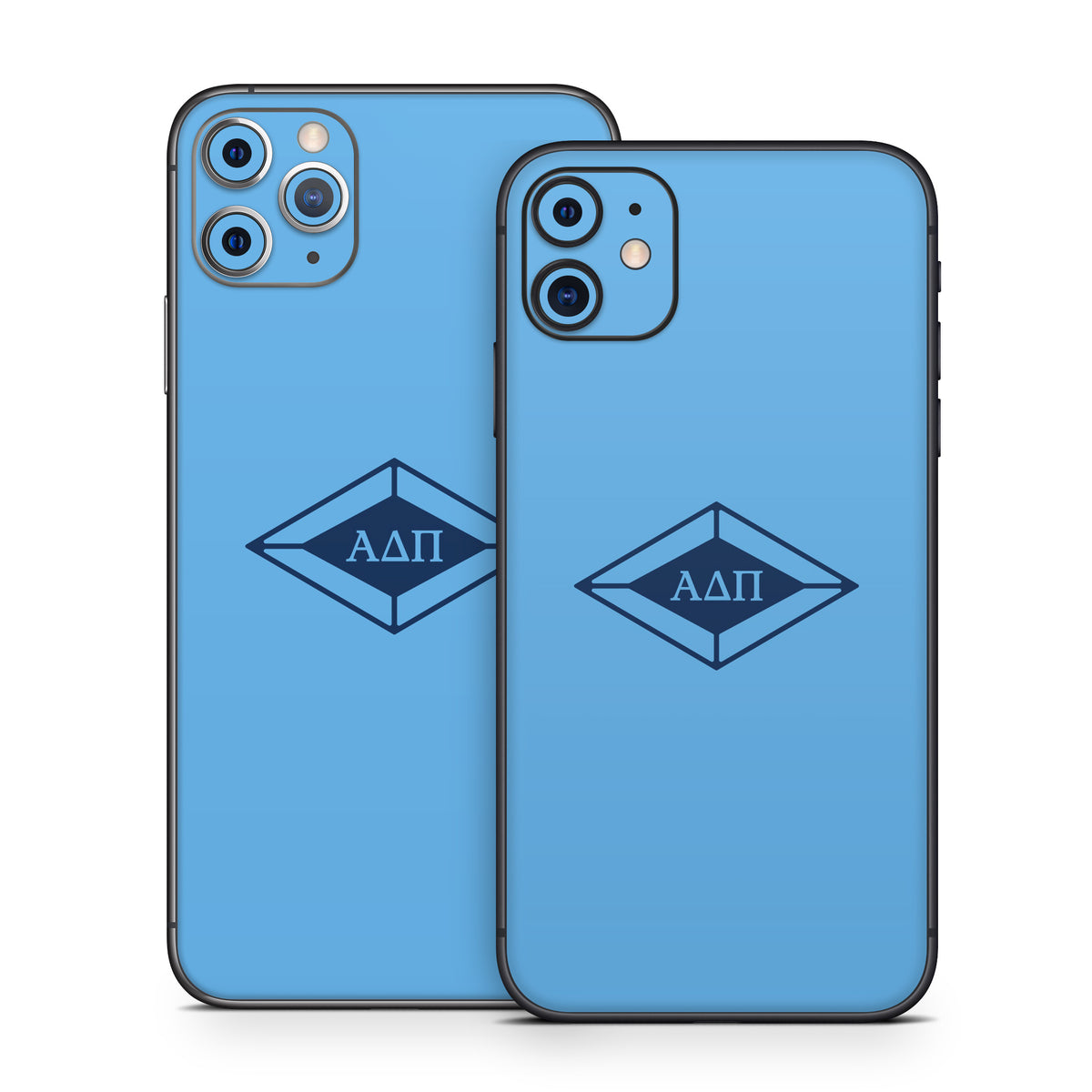 Alpha Delta Pi Diamond Letters Adelphean Blue - Apple iPhone 11 Skin