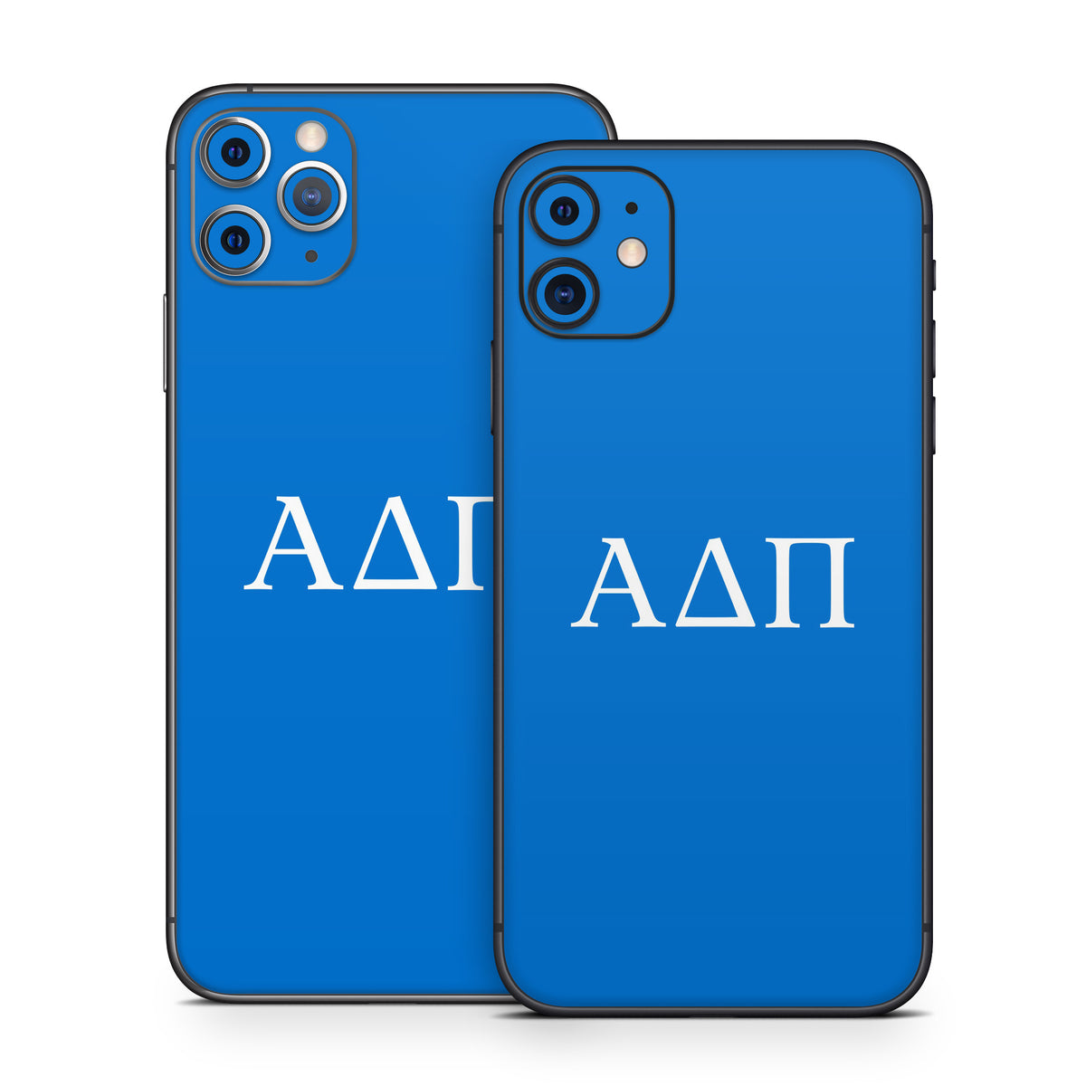 Alpha Delta Pi Greek Letters Azure - Apple iPhone 11 Skin