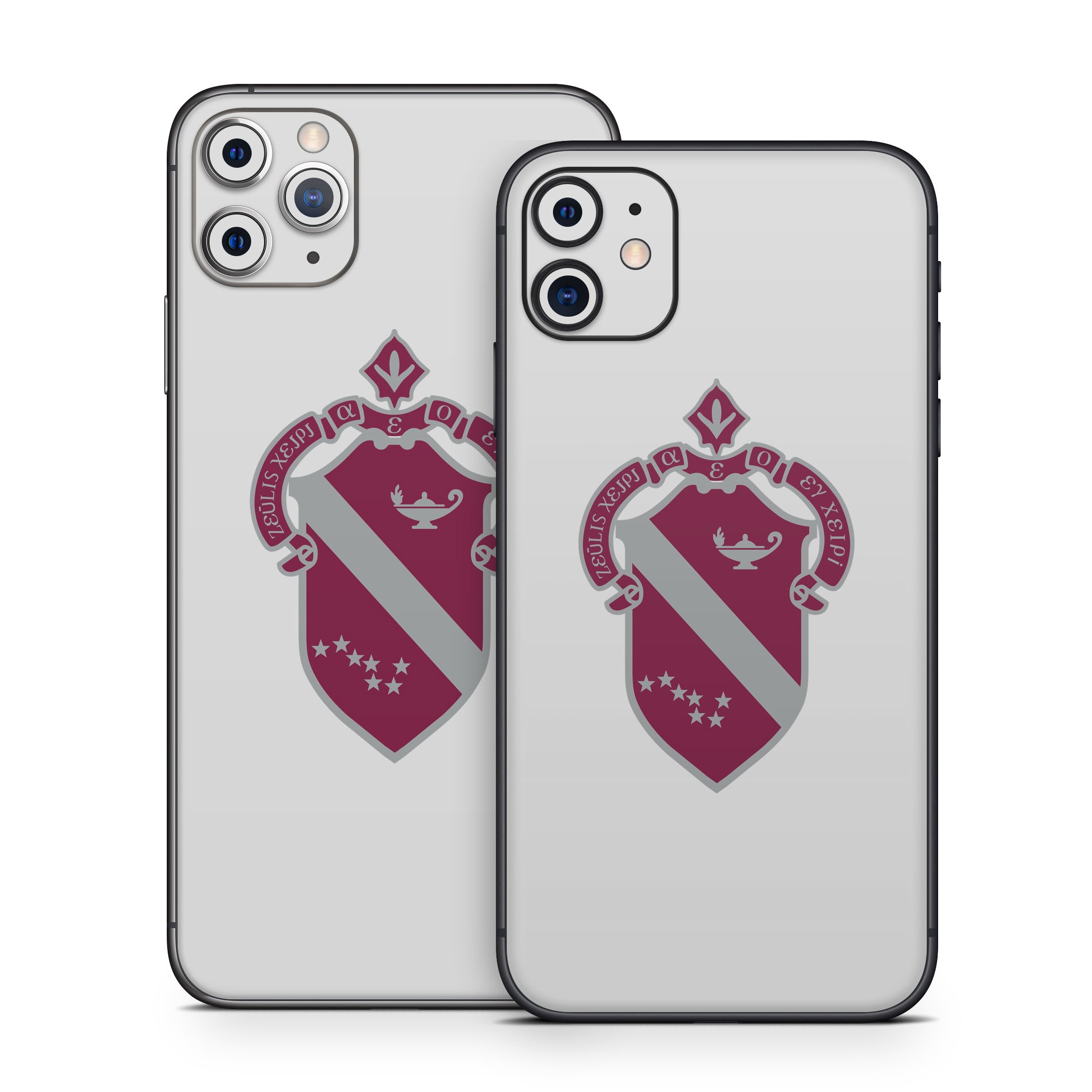 Alpha Phi Crest Silver - Apple iPhone 11 Skin