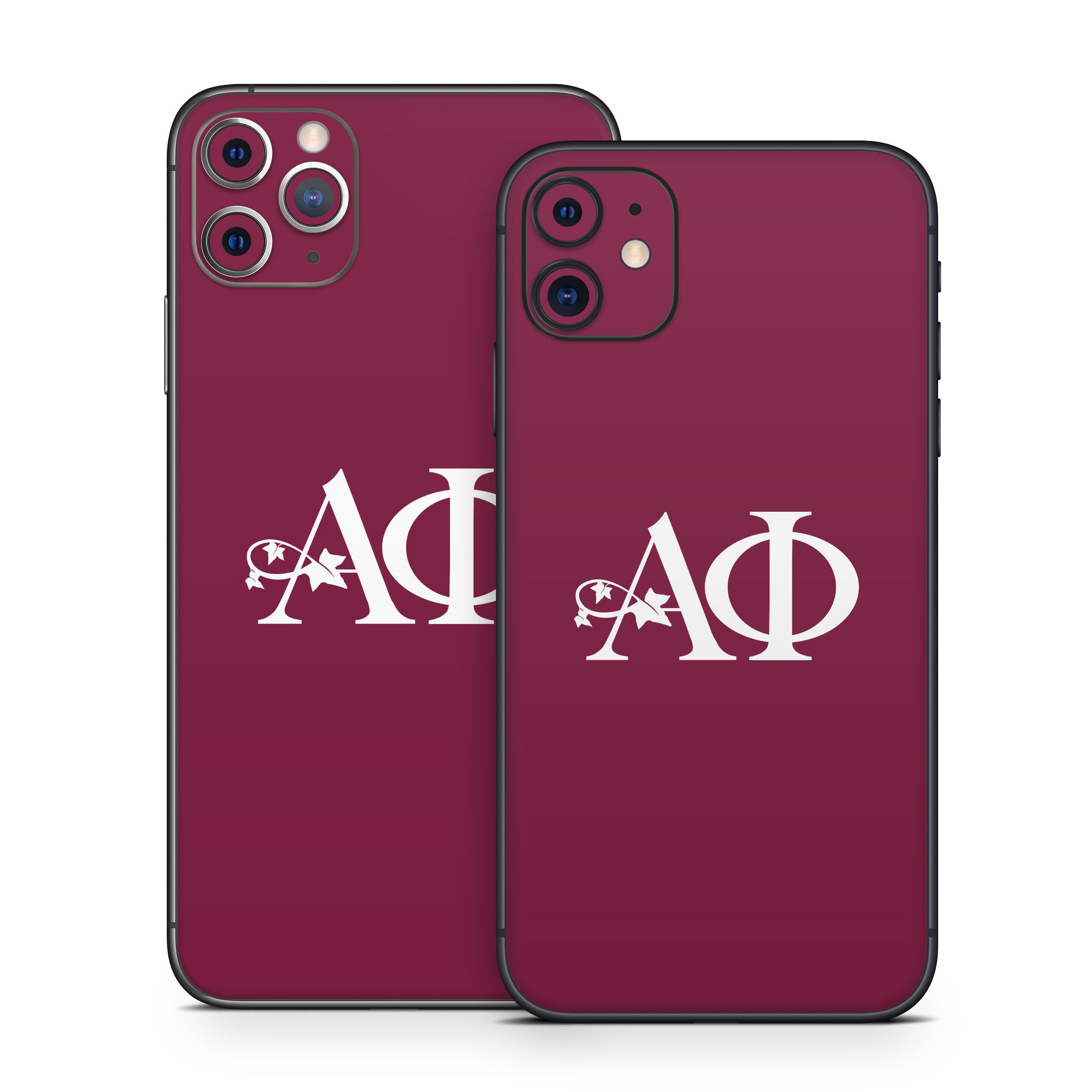 Alpha Phi Greek Letters Bordeaux - Apple iPhone 11 Skin