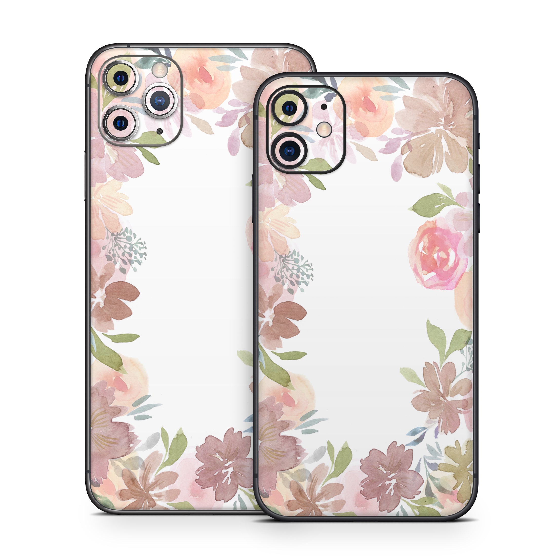 Blush Flower Frame - Apple iPhone 11 Skin