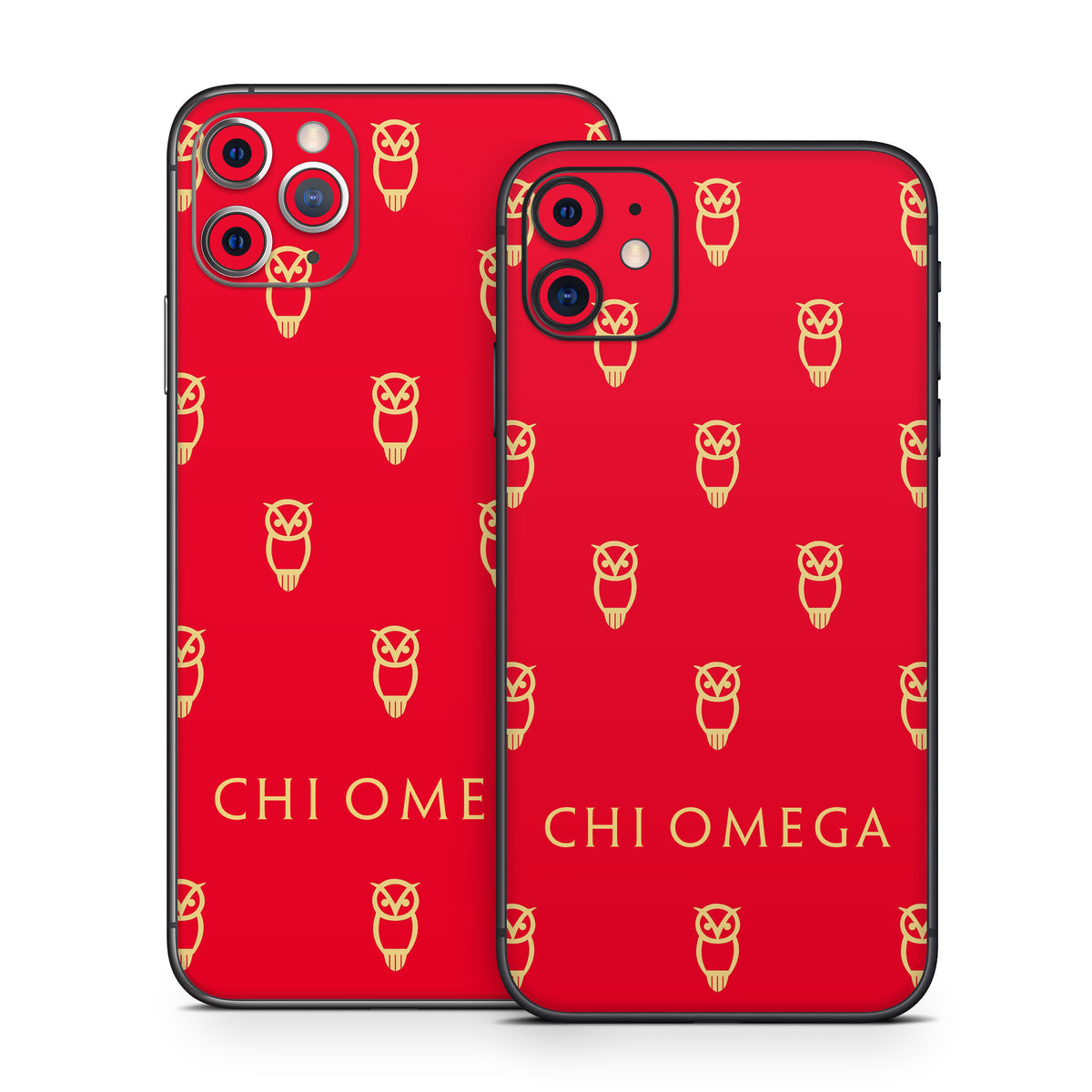 Chi Omega Owl Pattern - Apple iPhone 11 Skin
