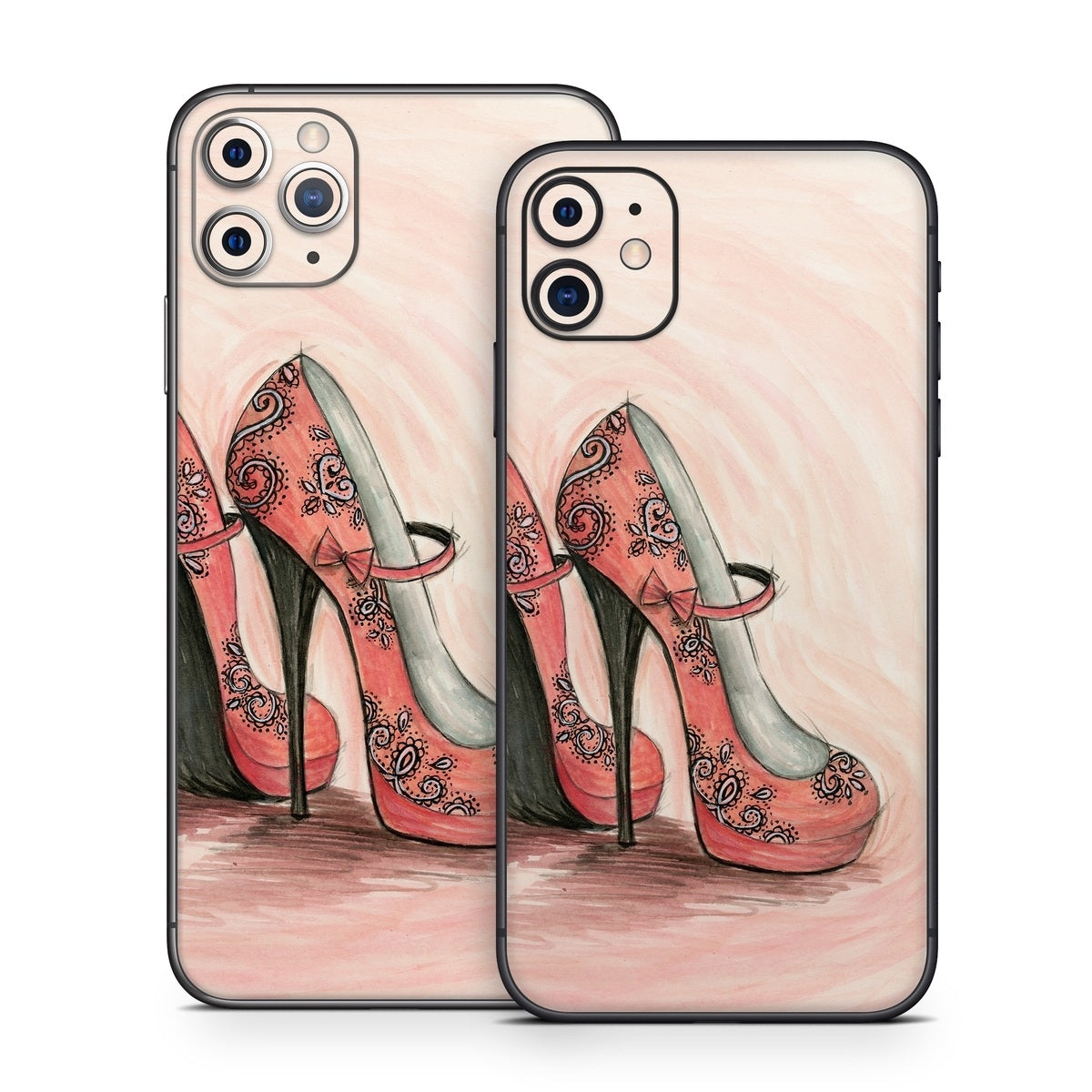 Coral Shoes - Apple iPhone 11 Skin
