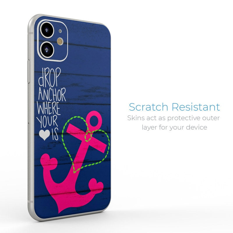 Drop Anchor - Apple iPhone 11 Skin