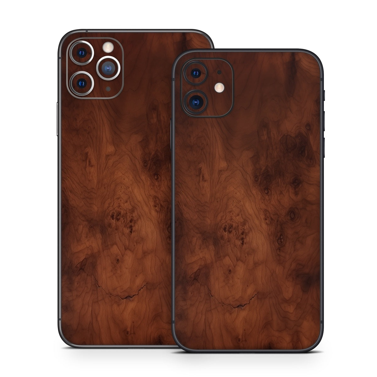 Dark Burlwood - Apple iPhone 11 Skin