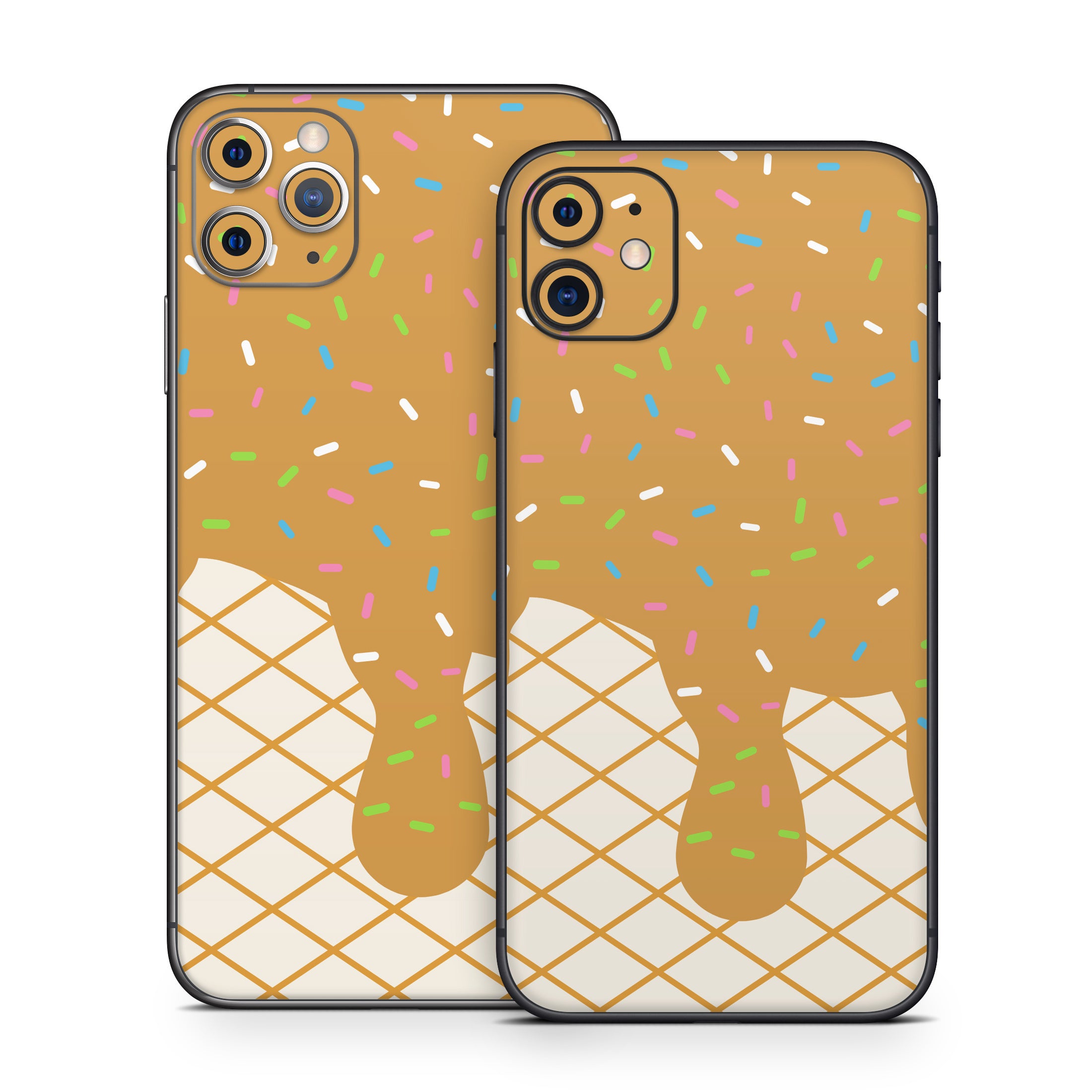 Caramel Ice Cream Drip - Apple iPhone 11 Skin
