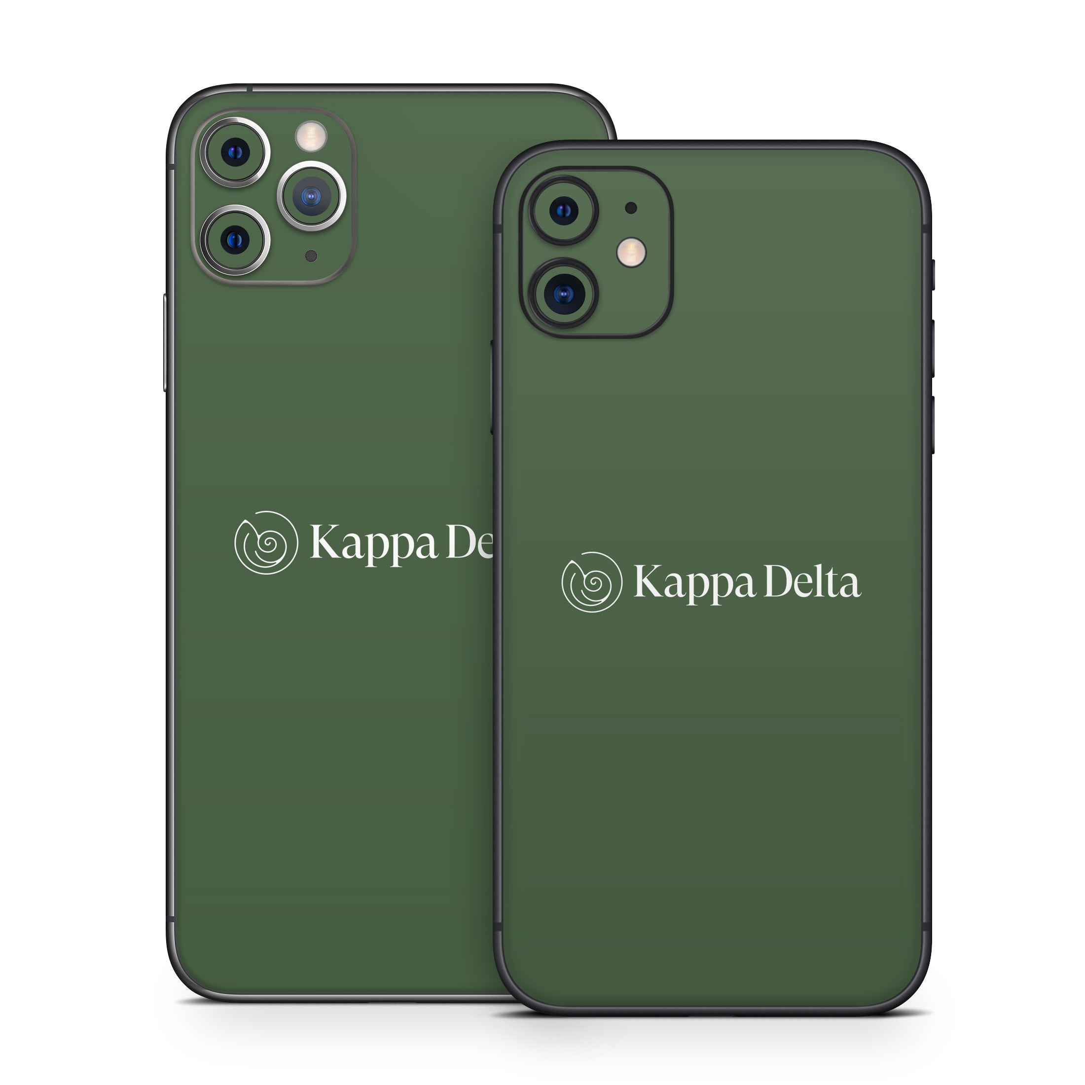 Kappa Delta Secondary Logo Dark Olive - Apple iPhone 11 Skin