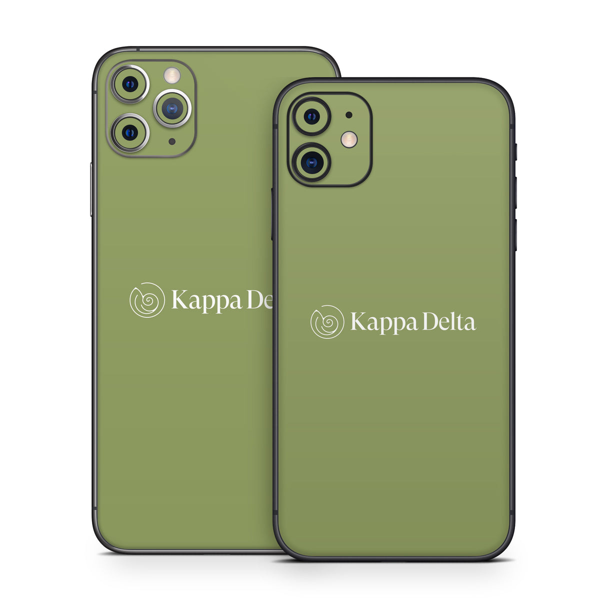 Kappa Delta Secondary Logo KD Olive - Apple iPhone 11 Skin