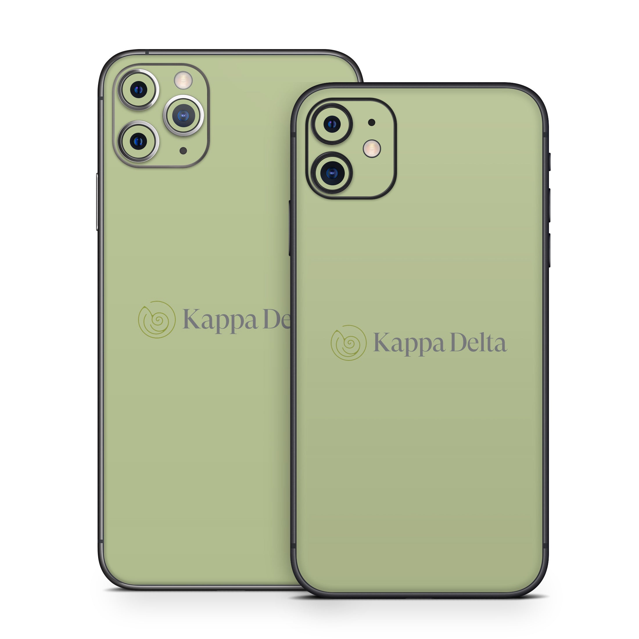 Kappa Delta Secondary Logo Light Olive - Apple iPhone 11 Skin